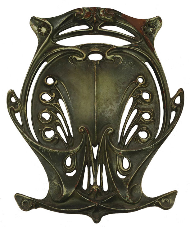 Baluster Shield from the Paris Métro