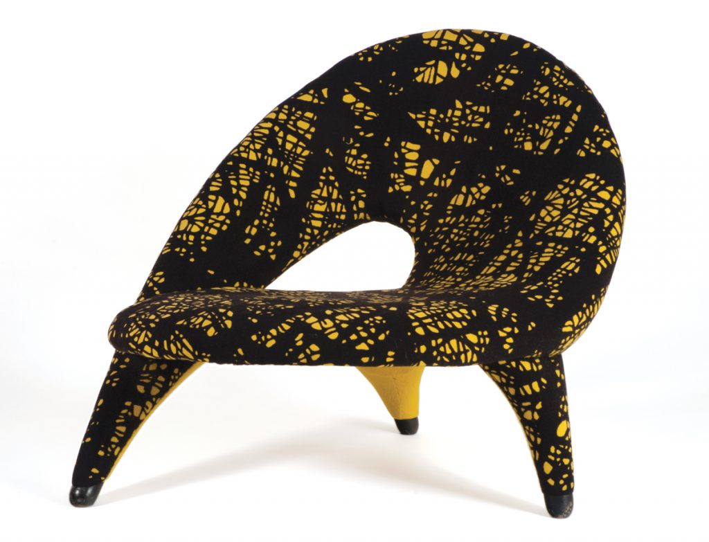 Arabesque Lounge Chair designed by Folke Jansson (1955)