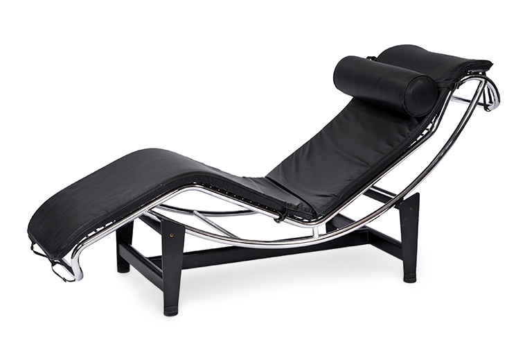 LC4 Chaise Lounge designed by Le Corbusier, Pierre Jeanneret, and Charlotte Perriand (1928)