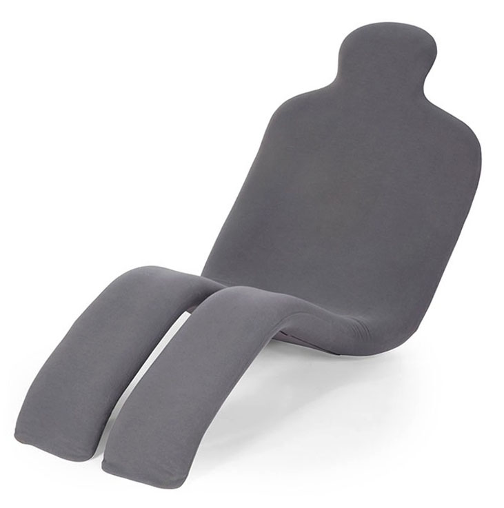 Gray Bouloum Lounge Chair, designed by Olivier Mourgue (1969)