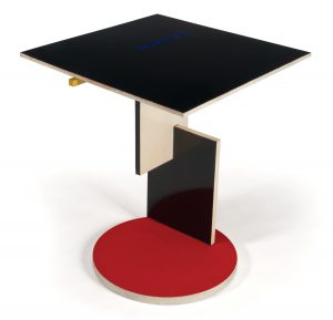 table rietveld stijl gerrit end 1964 1888 dutch kirklandmuseum