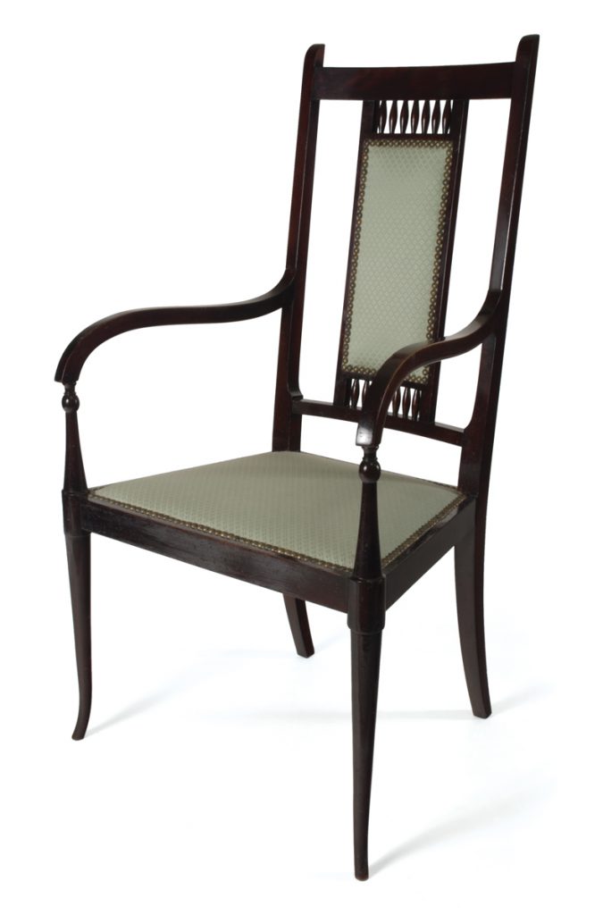 Armchair designed by George Walton (1895)