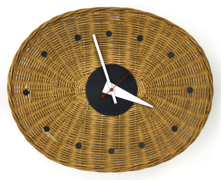 Harper Basket Clock