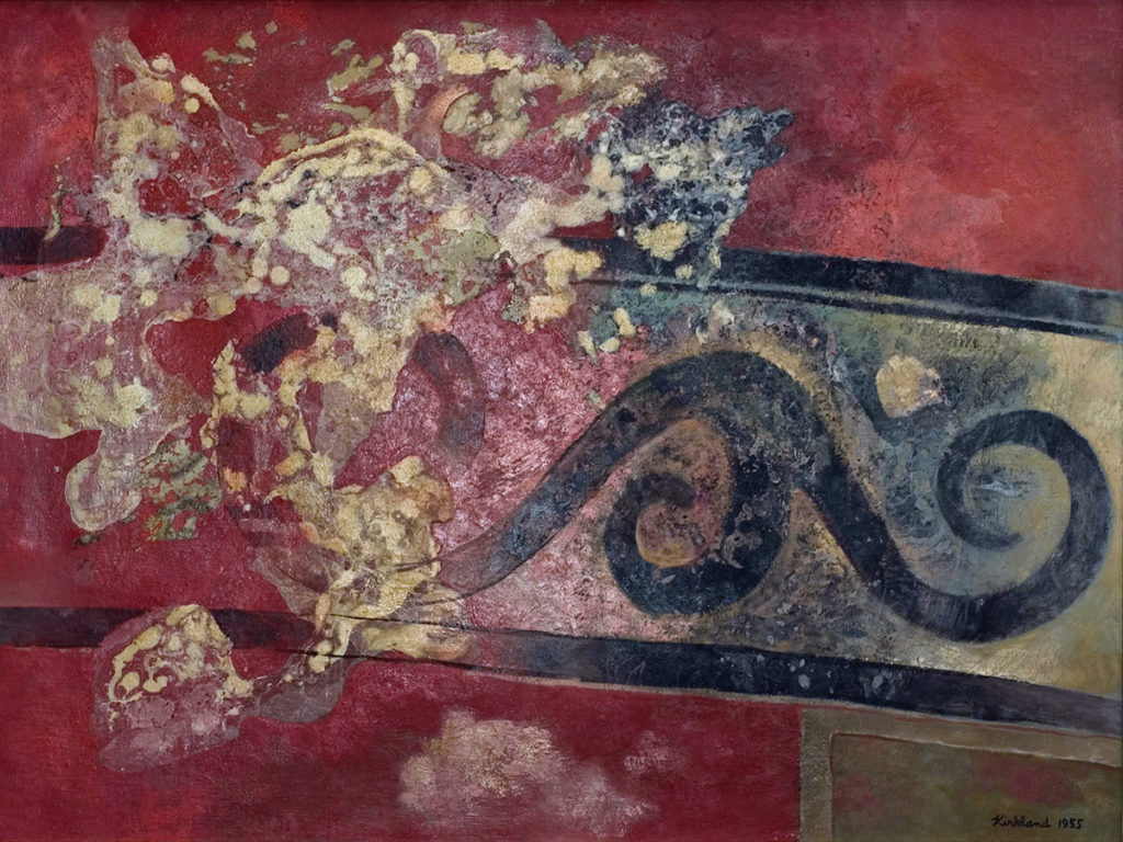Memorie di Pompei, 1955, by Vance Kirkland