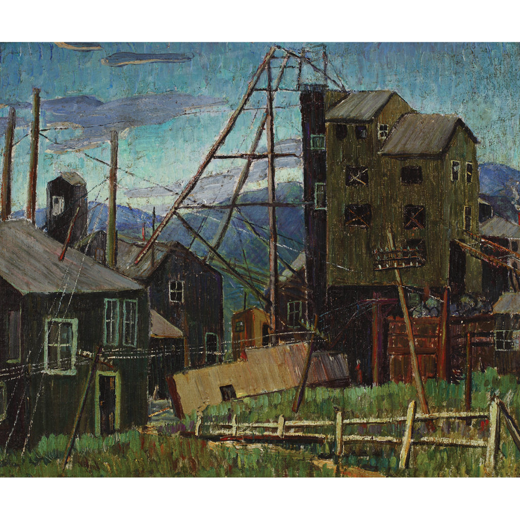 Untitled (Golden Cycle Mill Near Old Colorado City) by Charles Bunnell