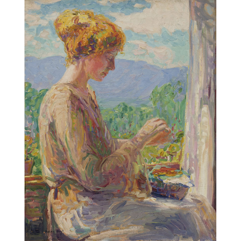 Seated Woman, 1914, by Helen Hoyt