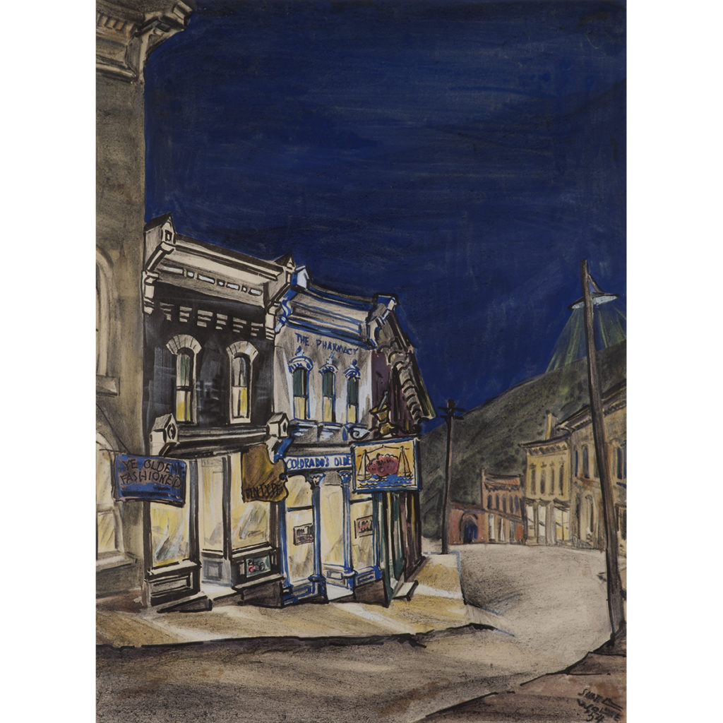 After Dark (Eureka Street, Central City) by Muriel Sibell Wolle