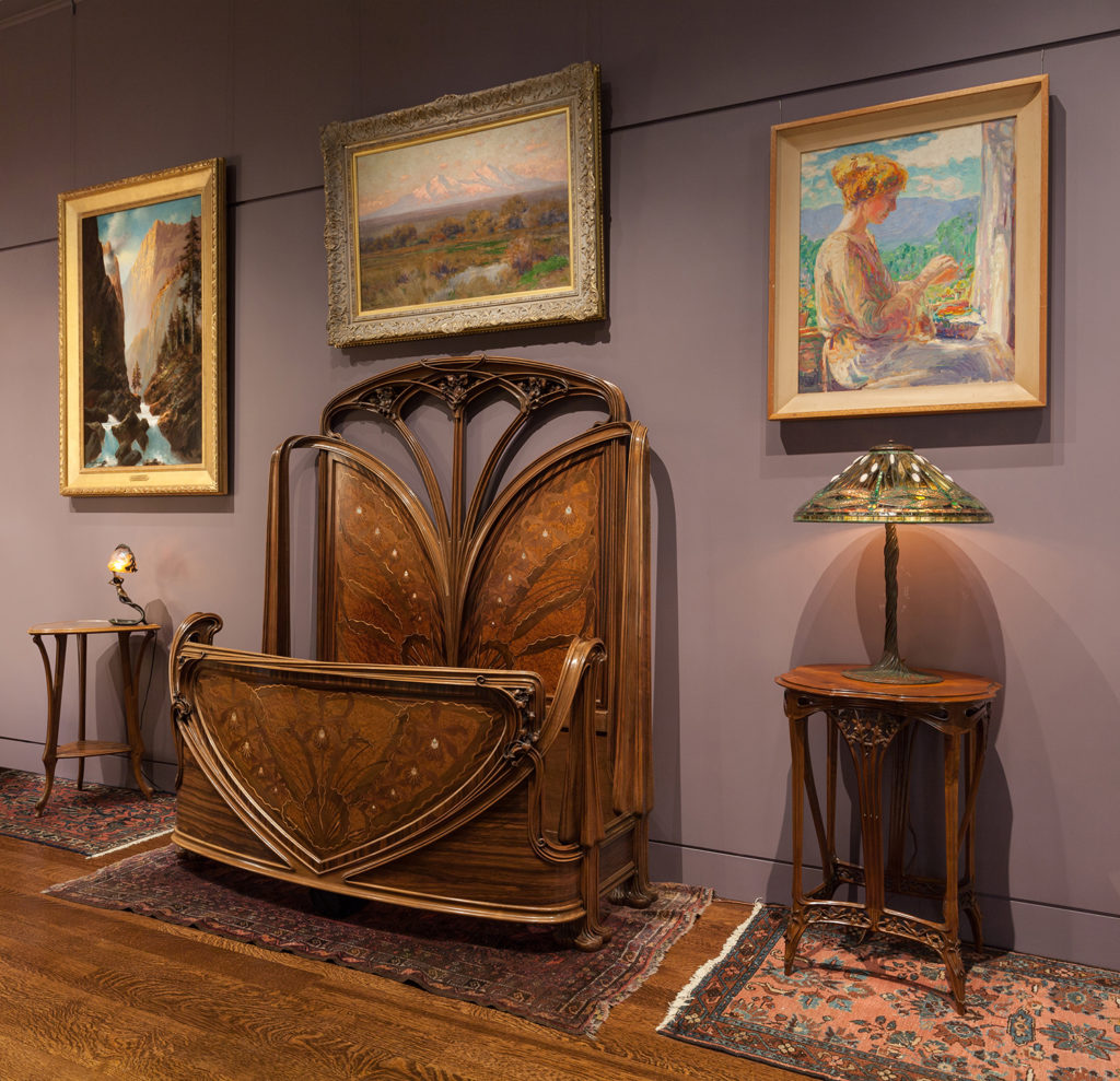 Majorelle bed Art Nouveau Room Shot Gallery 4