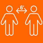 social distance icon