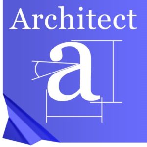 Blue Architect Label