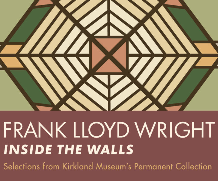 Logo for Frank Lloyd Wright: Inside the Walls at Kirkland Museum