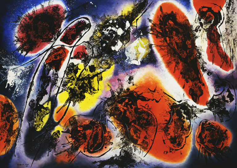 Vance Kirkland Nebulae painting Creation of Space