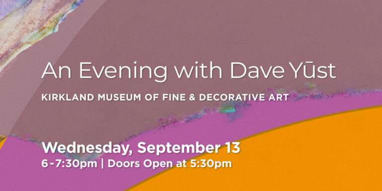 An Evening with Dave Yῡst graphic