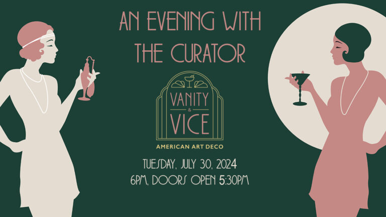 Logo for Vanity & Vice Curator Talk